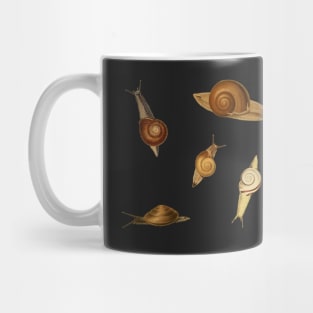 Vintage Garden Snails Mug